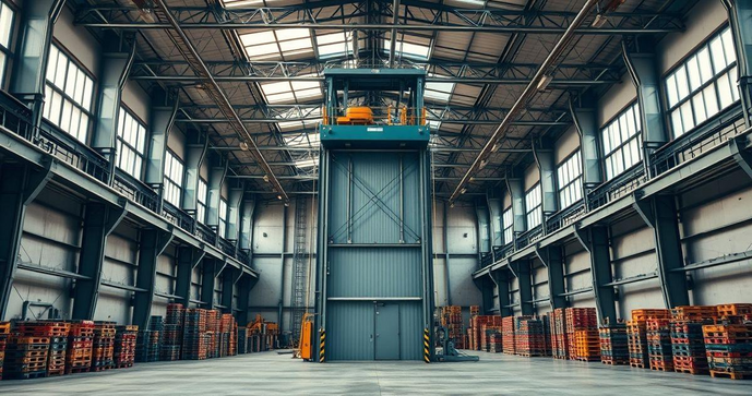 Elevadores de Cargas: Eficiência e Segurança