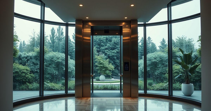 Elevador residencial panorâmico transforma sua casa em um espaço moderno e acessível