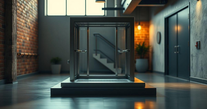 Mini plataforma elevatória é a solução ideal para acessibilidade e eficiência em espaços reduzidos