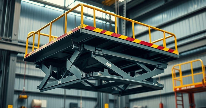Plataforma elevatória hidráulica é a solução ideal para otimizar seu espaço e facilitar o transporte de cargas pesadas