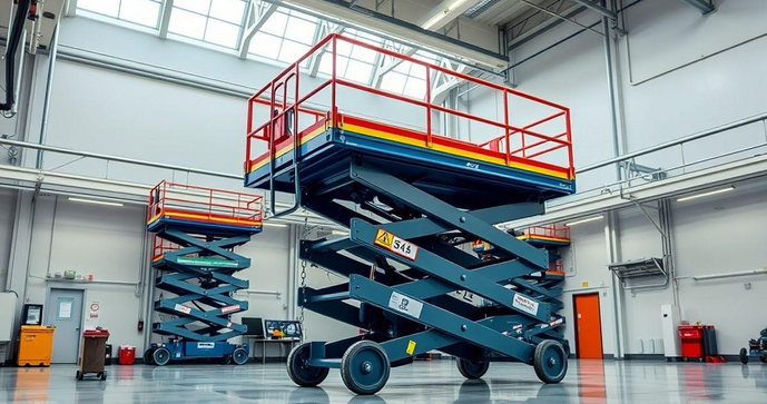 Plataforma elevatória tipo tesoura: Como Escolher e Utilizar Corretamente