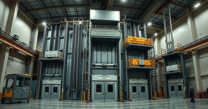 Como escolher um monta carga industrial para sua empresa